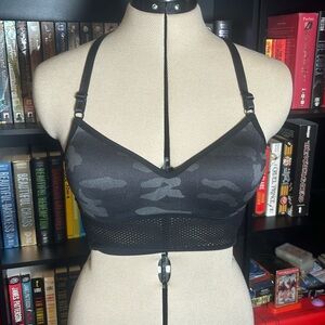 Victoria’s Secret PINK Bra In Black Camouflage